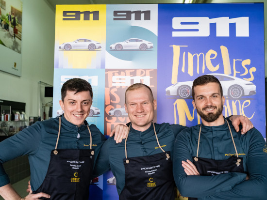Simon Trittibach, Felix Sattler und Philipp Schäublin