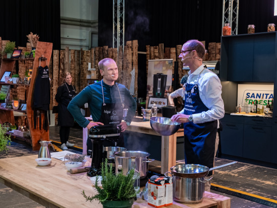 Politiker am kochen